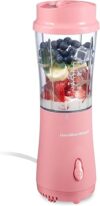 Hamilton Beach Portable Blender With Travel Cup, Coral (51171)