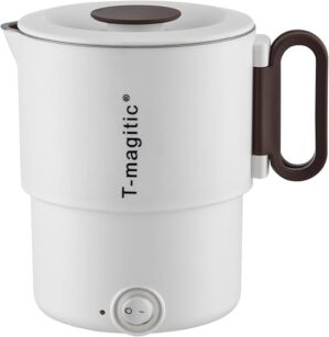 T-magitic Portable Dual Voltage Mini Travel Kettle