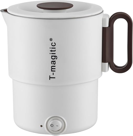 T-magitic Portable Dual Voltage Mini Travel Kettle