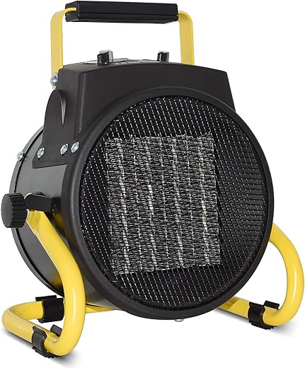 tectake Portable Electric Patio Heater With Thermostat