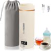 Suewidfay Portable Electric Travel Kettle 0.5L Stainless Steel