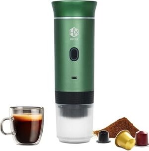 HX HECLX Portable Espresso Machine, Self-Heating, Type-C