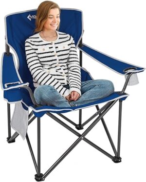 KingCamp Portable Folding Camping Quad Chair