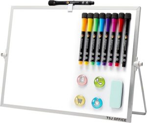 TSJ OFFICE Portable Magnetic Whiteboard – 12 x 16 Inches