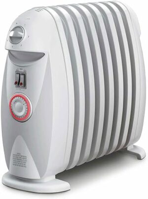 De’Longhi Portable Oil-Filled Radiator With Timer