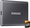 SAMSUNG Portable SSD T7, 4TB External Drive