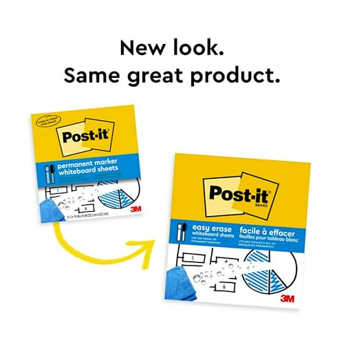 Post-it Easy Erase Whiteboard Surface, 9.1 in - Image 3
