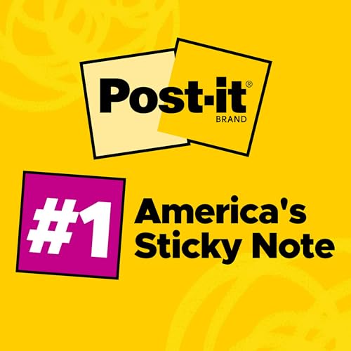 Post-it Sticky Note Pads, 3x3 Inches, Canary Yellow - Image 3