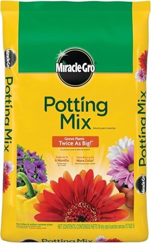 Miracle-Gro Potting Mix For Container Plants, 16 Qt