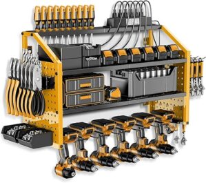 LBT Power Tool Organizer Wall Mount With Charging