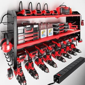 KAFAHOM Power Tool Organizer With Charging Station