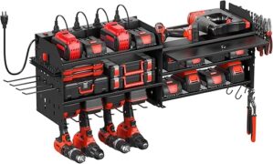 CCCEI Power Tools Organizer With Charging Station