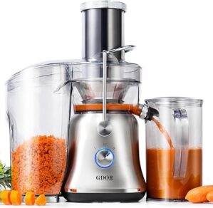 GDOR Powerful 1300W Juicer With Large Chute