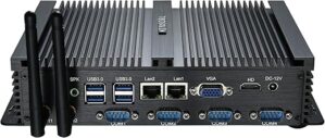KINGDEL Powerful Fanless Mini PC, i5 CPU, 8GB RAM