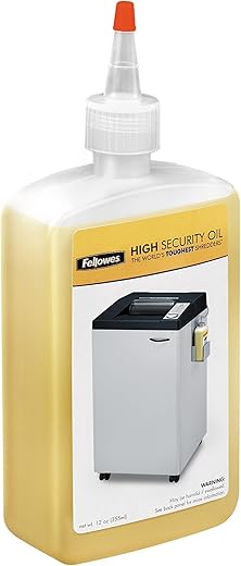 Fellowes Powershred High Security Oil, 12 Ounce (3505701)