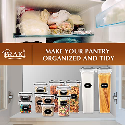 PRAKI Airtight Food Storage Containers, 12PCS - Image 5