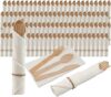 Aowutus Pre Rolled Napkin And Bamboo Cutlery Set