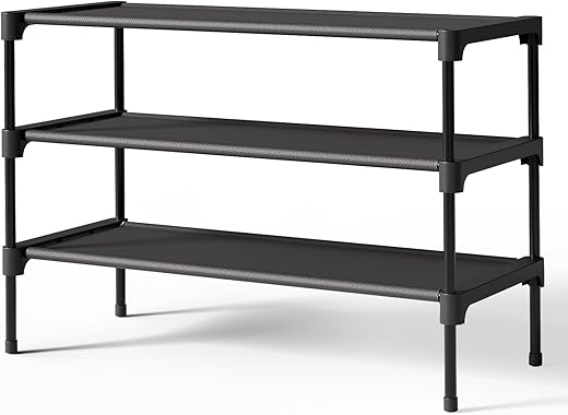 Kitsure Premium Non-Woven Shoe Rack Shelf
