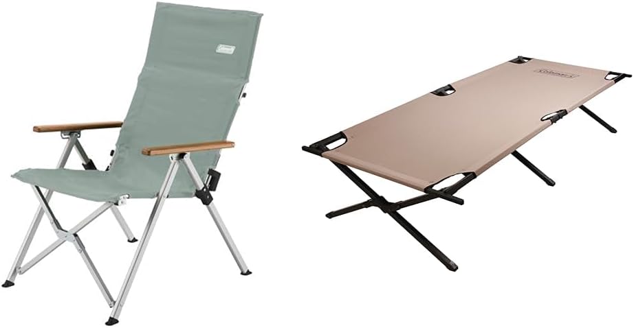 Coleman Premium Outdoor Furniture & Camping Cot Bundle