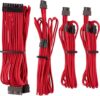 Corsair Premium Sleeved PSU Cables Kit – Red