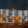 LEMONSODA Premium Vintage Style Whiskey Tumblers