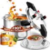 WantJoin Pressure Cooker With Pressure Control Gauge (23QT)