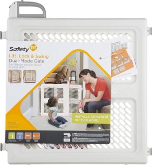 Safety 1st Pressure Mount Lift, Lock Gate