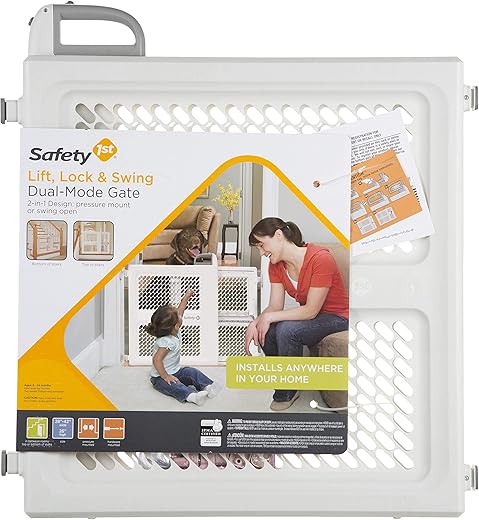 Safety 1st Pressure Mount Lift, Lock Gate