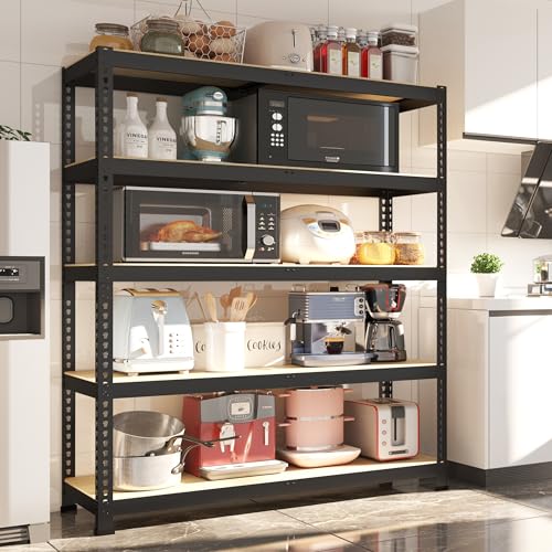 Prilinex Heavy Duty 5-Tier Metal Shelving Unit - Image 2