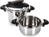 MAGEFESA Prisma 4.2 + 6.3 Quart Stove-top Pressure Cooker