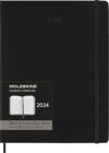 Moleskine PRO 2024 Weekly Vertical Planner, XL
