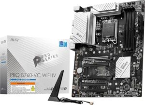 msi PRO B760-VC WiFi IV Motherboard