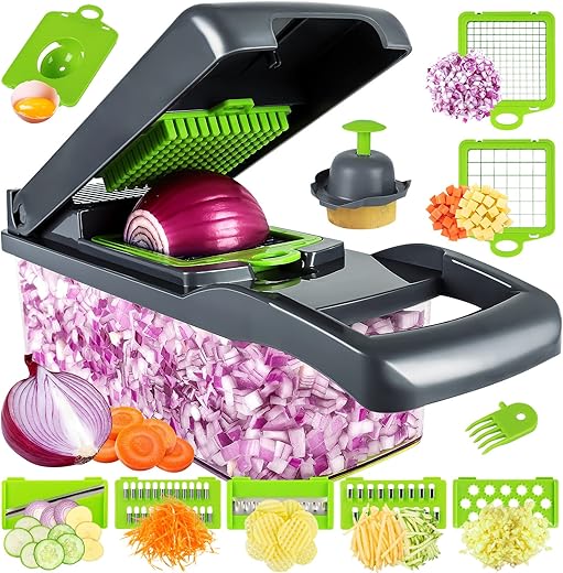 MAIPOR Pro Onion Chopper, 13 In 1 Slicer