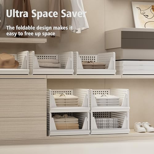 Proarea Stackable Plastic Storage Basket Organizer (4L) - Image 4