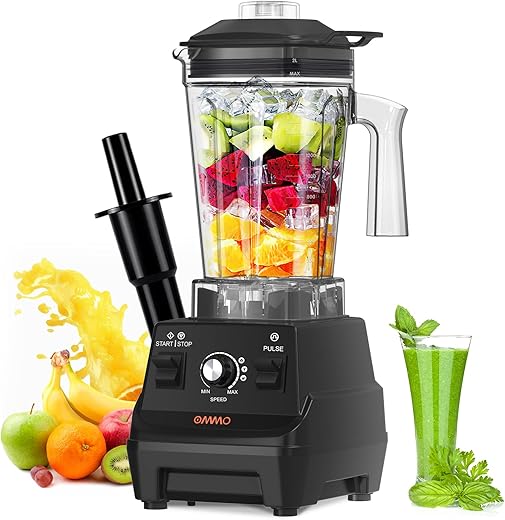 OMMO Professional 1800W High Speed Countertop Blender