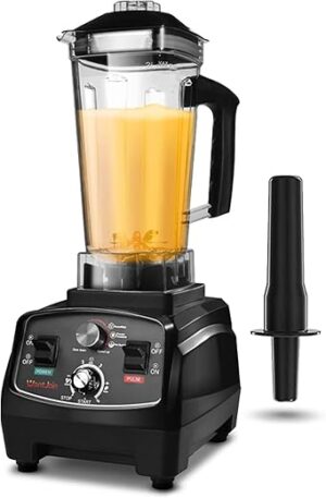WantJoin Professional Countertop Blender 1800W Smoothie Maker
