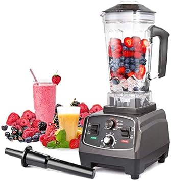 BATEERUN Professional Countertop Blender, 2200W High Speed