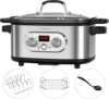 Anfilank Programmable 10-in-1 Slow Cooker, 6.8 Quart
