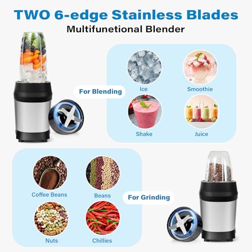prolixity 1200w Smoothie Blender - Personal Blender - Image 4
