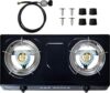 Nardea Propane Gas Stove Double Burner Cooktop