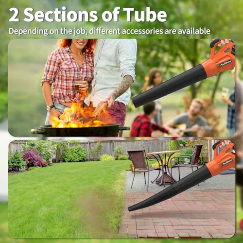 PULITUO Cordless Leaf Blower 20V With Battery - Image 3