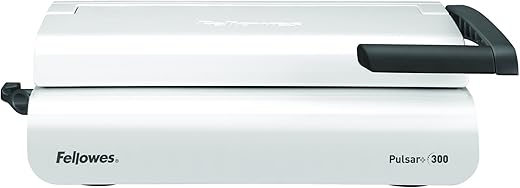 Fellowes Pulsar+ Manual Comb Binder, 300 Sheet