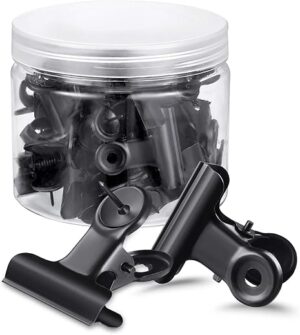 Outus Push Pins Clips: Bulldog Clips With Thumb Tacks