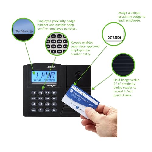 Pyramid Time Systems TTPROXEK, Time Trax Elite Proximity Clock - Image 4