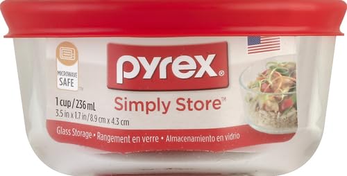 Pyrex 1-Cup Glass Food Storage Container - Image 2