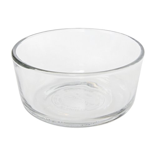 Pyrex 2 Cup Glass Dishes & Orange Lids - Image 3