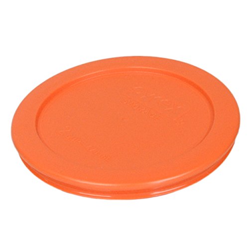 Pyrex 2 Cup Glass Dishes & Orange Lids - Image 2