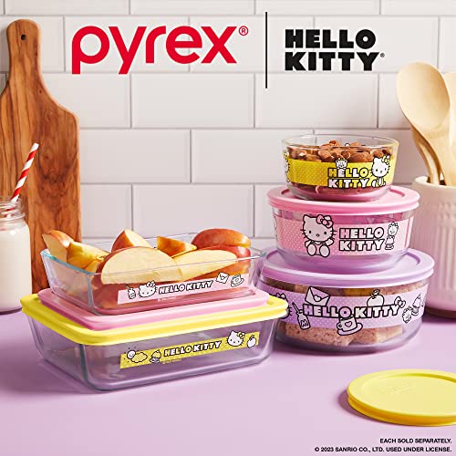 Pyrex Hello Kitty Glass Food Storage Container - Image 5