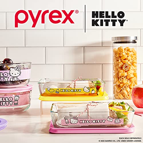 Pyrex Hello Kitty Glass Food Storage Container - Image 2