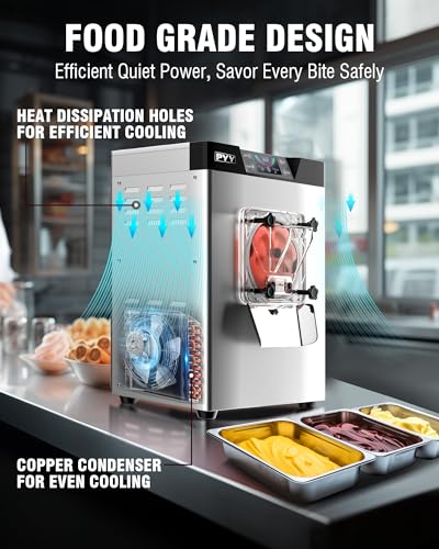 PYY Gelato Hard Ice Cream Machine 1400W - Image 3